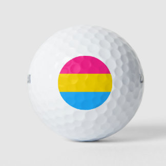 Pansexual Pride Golfball