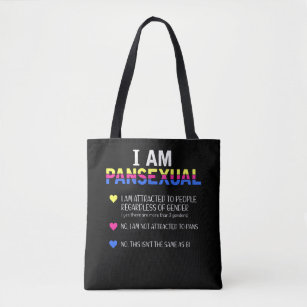 Pansexual Pride LGBT Gleiche Rechte Tasche
