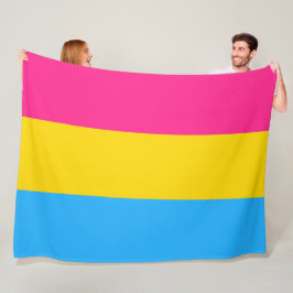 Pansexual Pride (Pan Flag) Fleecedecke