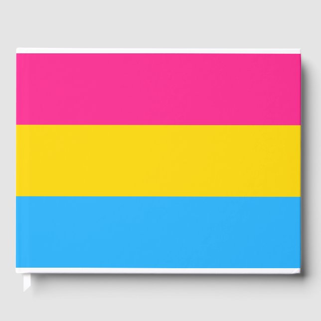 Pansexual Pride (Pan Flag) Gästebuch (Vorderseite)