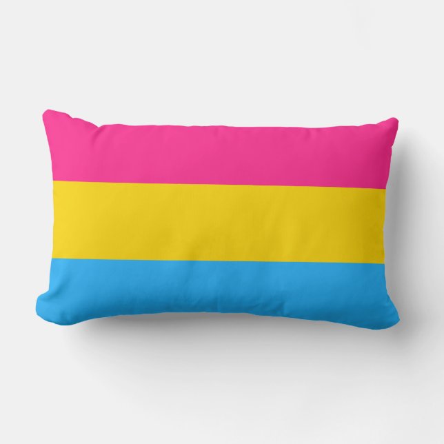 Pansexual Pride (Pan Flag) Lendenkissen (Vorderseite)