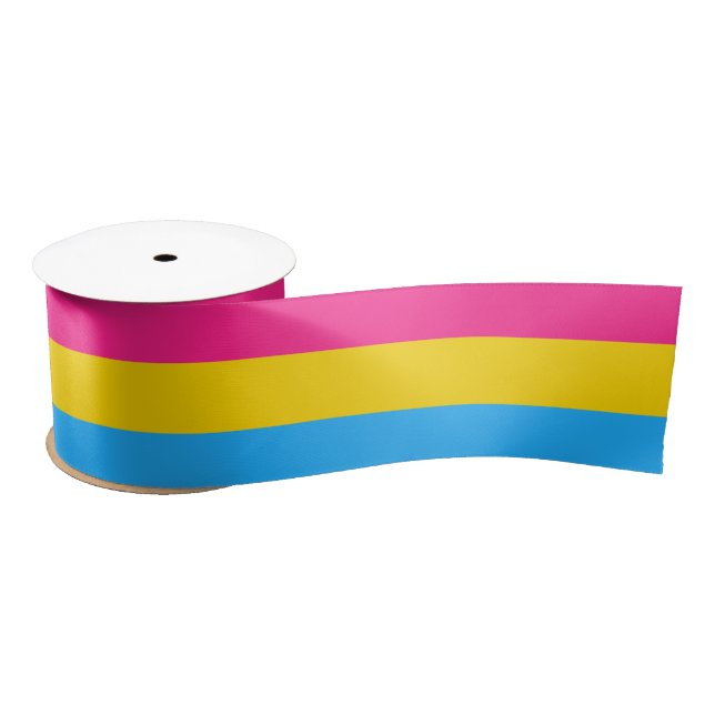 Pansexual Pride (Pan Flag) Satinband (Spule)