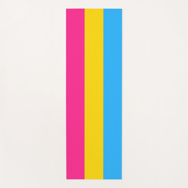 Pansexual Pride (Pan Flag) Yogamatte (Vorderseite)