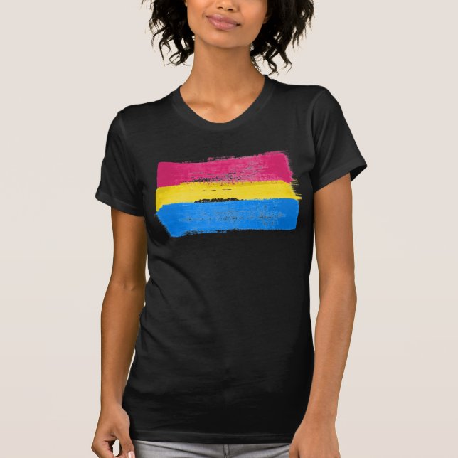 Pansexual Pride T - Shirt (Vorderseite)