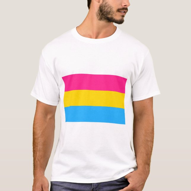 Pansexual Pride T-Shirt (Vorderseite)
