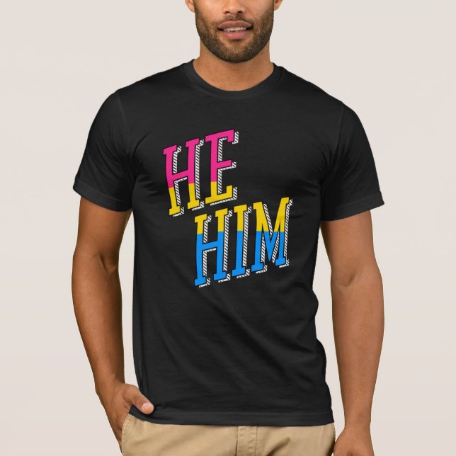 Pansexual Pride T - Shirt (Vorderseite)