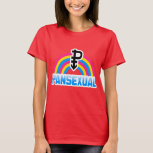 PANSEXUAL REGENBOGEN-FLAGGE T-Shirt