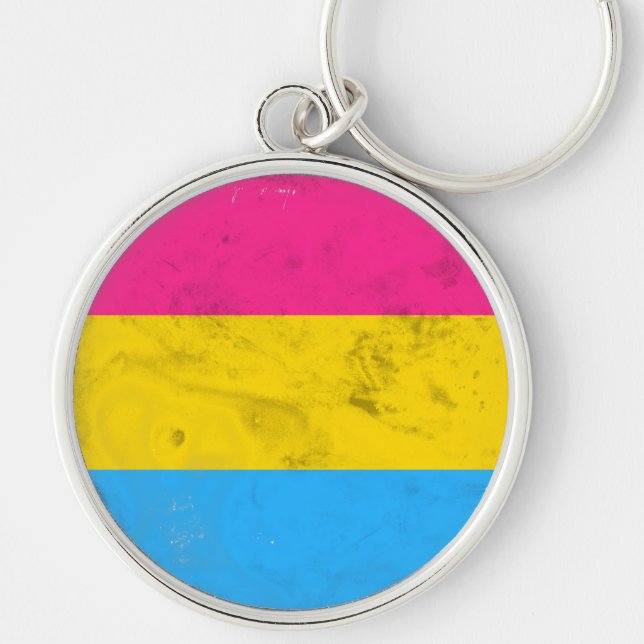 Pansexual Schlüsselanhänger (Vorne)