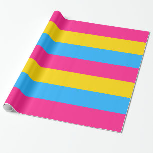 Pansexual-Stolperflagge Geschenkpapier