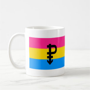 Pansexual-Stolperflagge Kaffeetasse