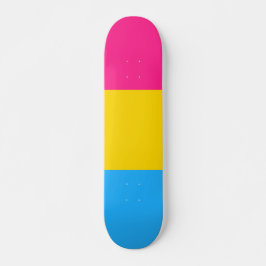 Pansexual-Stolperflagge Skateboard