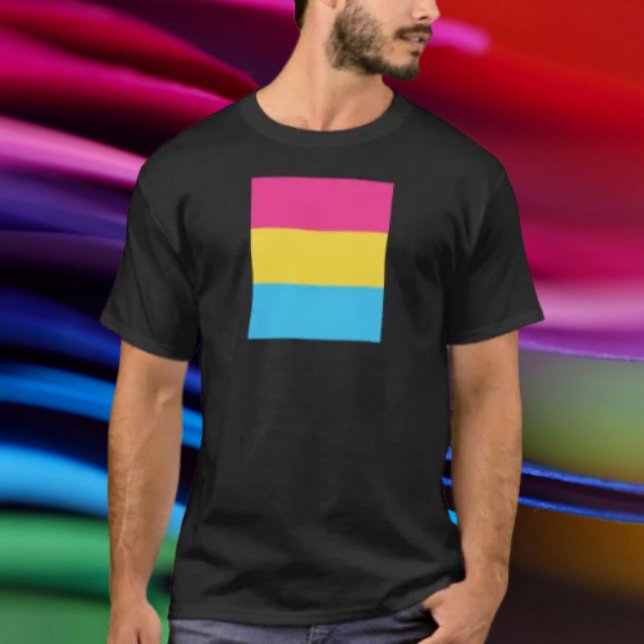 Pansexual-Stolperflagge T-Shirt (Von Creator hochgeladen)