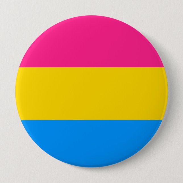 Pansexual Stolz-Flagge Button (Vorderseite)