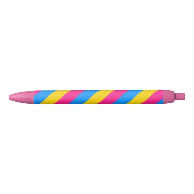 Pansexual Stolz-Flagge Kugelschreiber (Vorderseite)