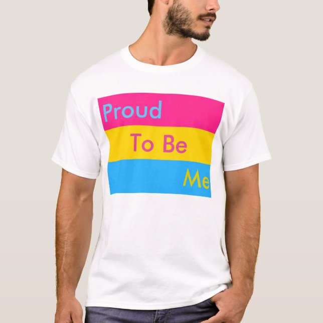 Pansexual Stolz T-Shirt (Vorderseite)