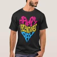Pansexual Valentine Day Pan LGBTQ LGBT Liebe und