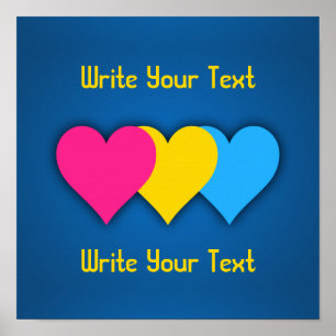 Pansexualität stolz Poster