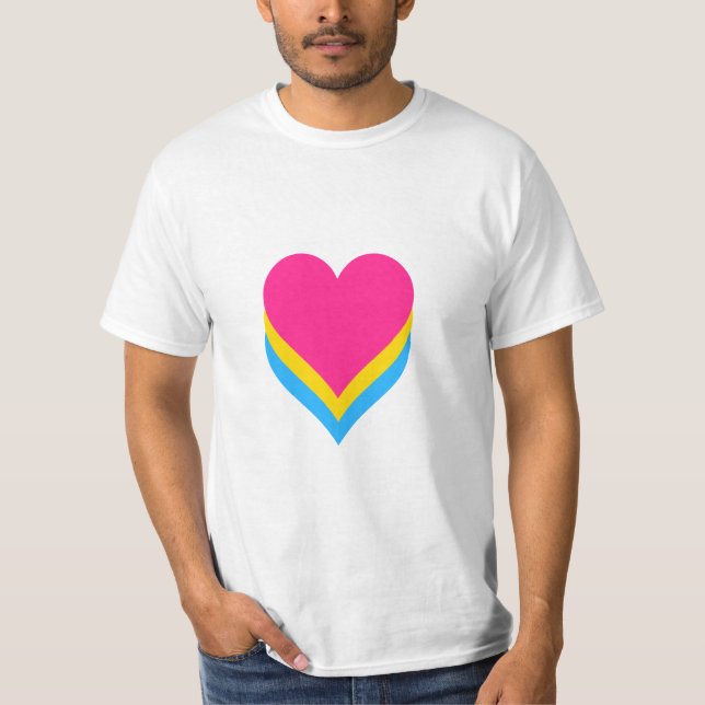Pansexualität stolz T - Shirt (Vorderseite)