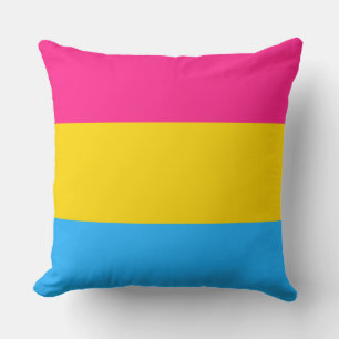 Pansexuelle Flagge Kissen