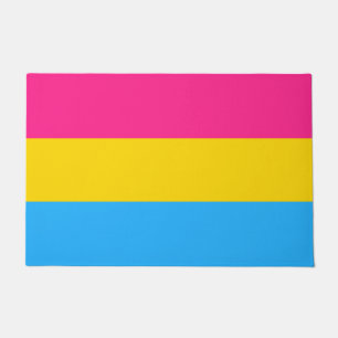 Pansexuelle Flagge Türmatte
