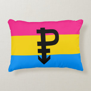 Pansexuelle Pride-Flagge Dekokissen