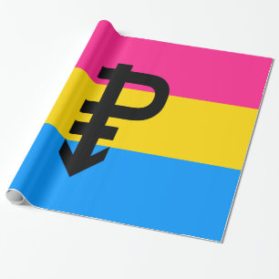 Pansexuelle Pride-Flagge Geschenkpapier