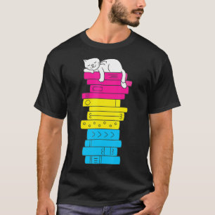Pansexuelle Pride-Flagge Lgbt Pride Süße Katze Elt T-Shirt