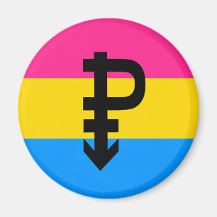 Pansexuelle Pride-Flagge Magnet