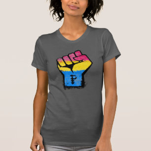 Pansexuelle Stolzfaust T-Shirt