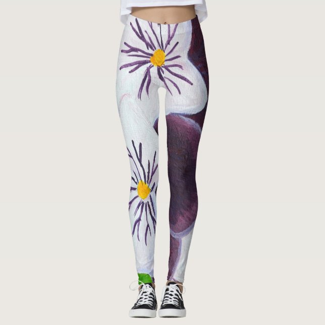 Pansies leggings (Devant)