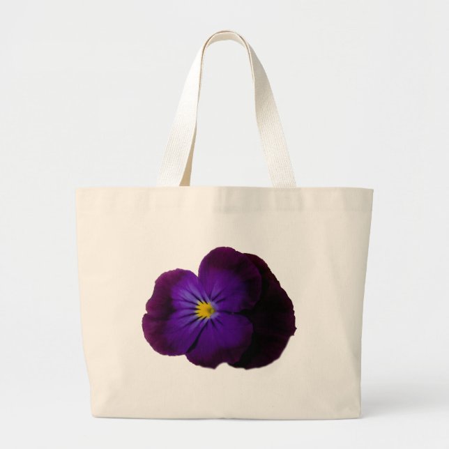 Pansy Bag Jumbo Stoffbeutel (Vorne)