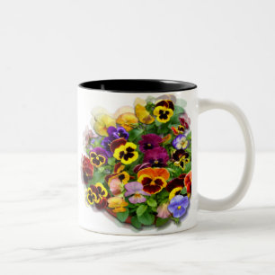 PANSY BEAUTY ~ Ringer Mug #2