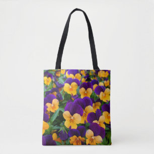 Pansy Bloom: Garden Beauty Nah-up. Tasche