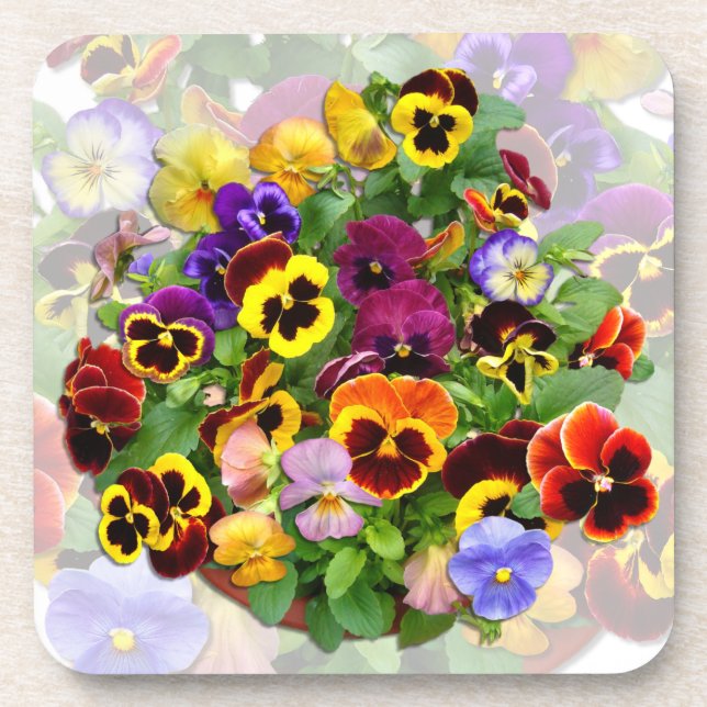 Pansy Bowl ~ Untersetzer (Vorderseite)
