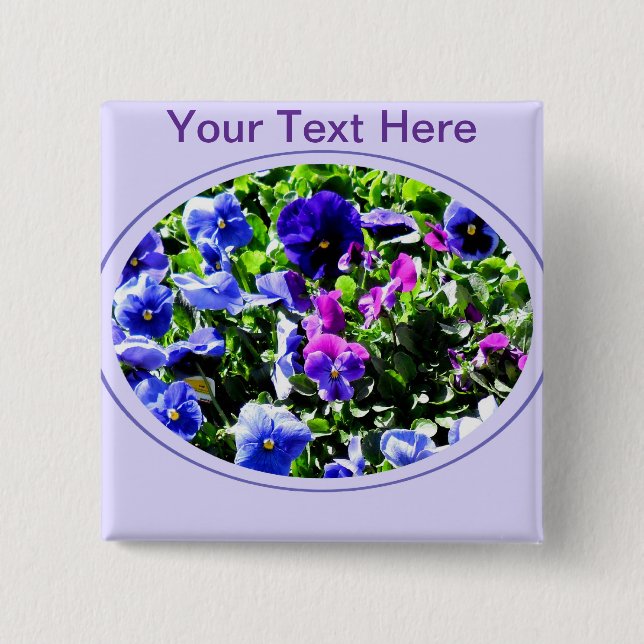 Pansy Button (Vorderseite)