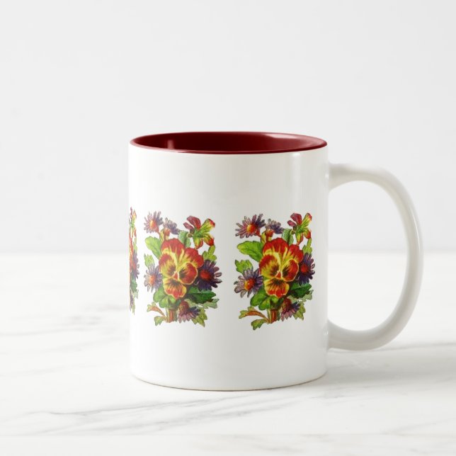 Pansy Daisy Mug (Droit)