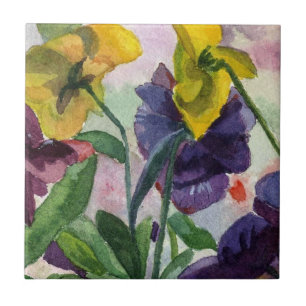 Pansy-Feld Fliese