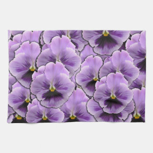 Pansy Garden Geschirrtuch