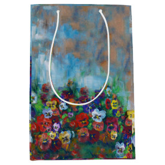 Pansy Gift Bag Mittlere Geschenktüte