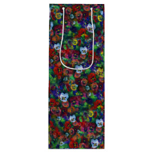 Pansy Gift bag (rot) Geschenktüte Für Weinflaschen