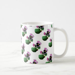 Pansy Mother and Child Kaffeetasse