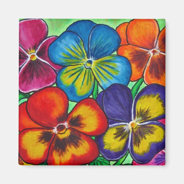 Pansy Parade Magnet (Vorne)