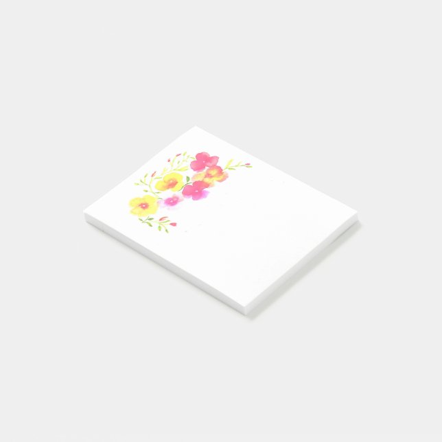 Pansy Post-it-Notizen Post-it Klebezettel (angewinkelt)