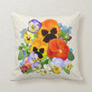 Pansy Posy Kissen