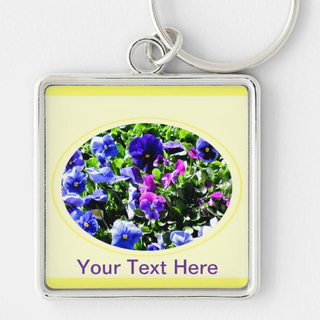 Pansy Schlüsselanhänger (Vorne)
