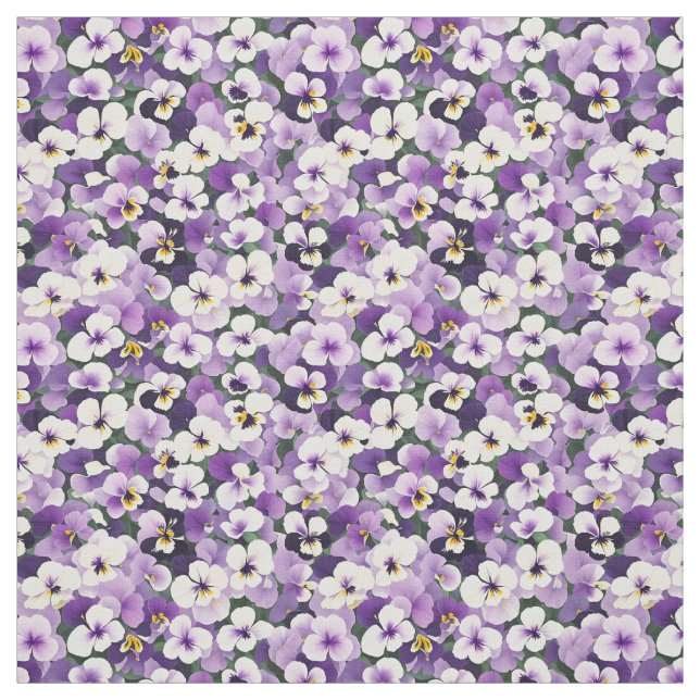 Pansy Stoff (Muster)
