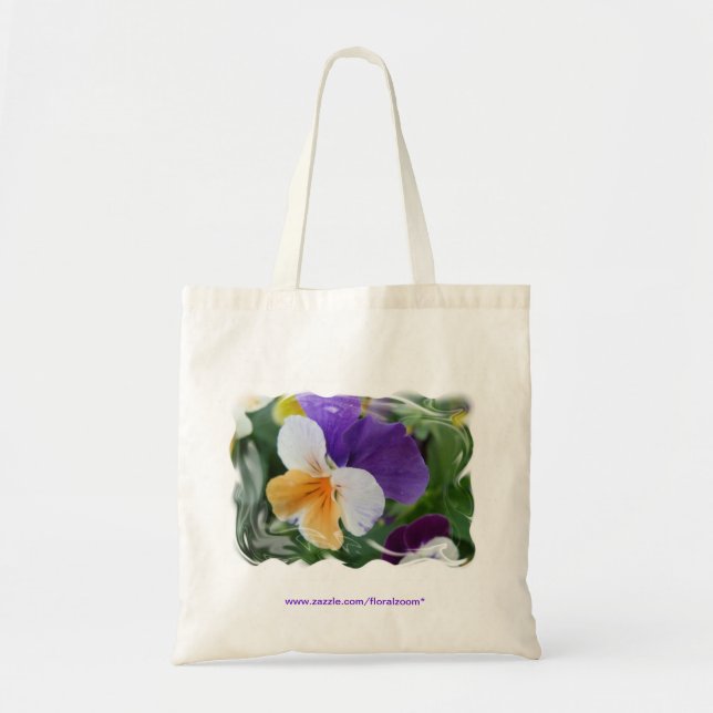 Pansy-Strudel-Tasche Tragetasche (Vorne)