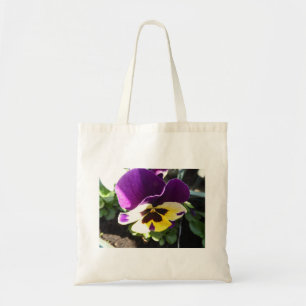 Pansy tote bag