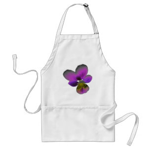 Pansy Wild Dark Lila Schürze