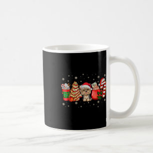 Pantalon de Noël pour chien Yorkie Mugs Café au La